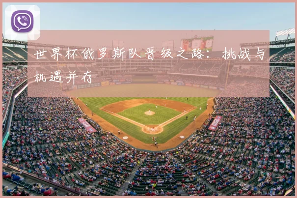 世界杯俄罗斯队晋级之路:挑战与机遇并存